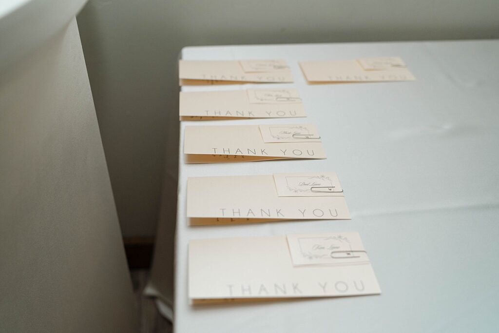 personal letters to guests. lake tahoe elopement. Reception dinner at Jimmy's in the Landing. lake tahoe wedding elopement photographer videographer. 4JOY media