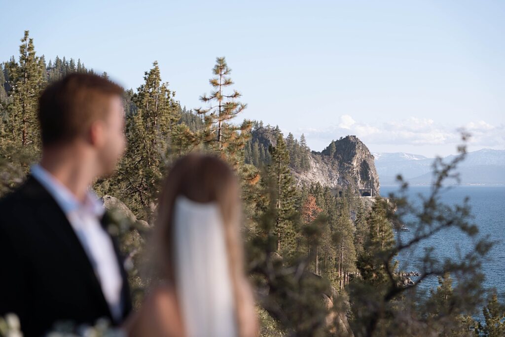 bride and groom portraits. logan schoals elopement. lake tahoe wedding elopement photographer videographer. 4JOY media