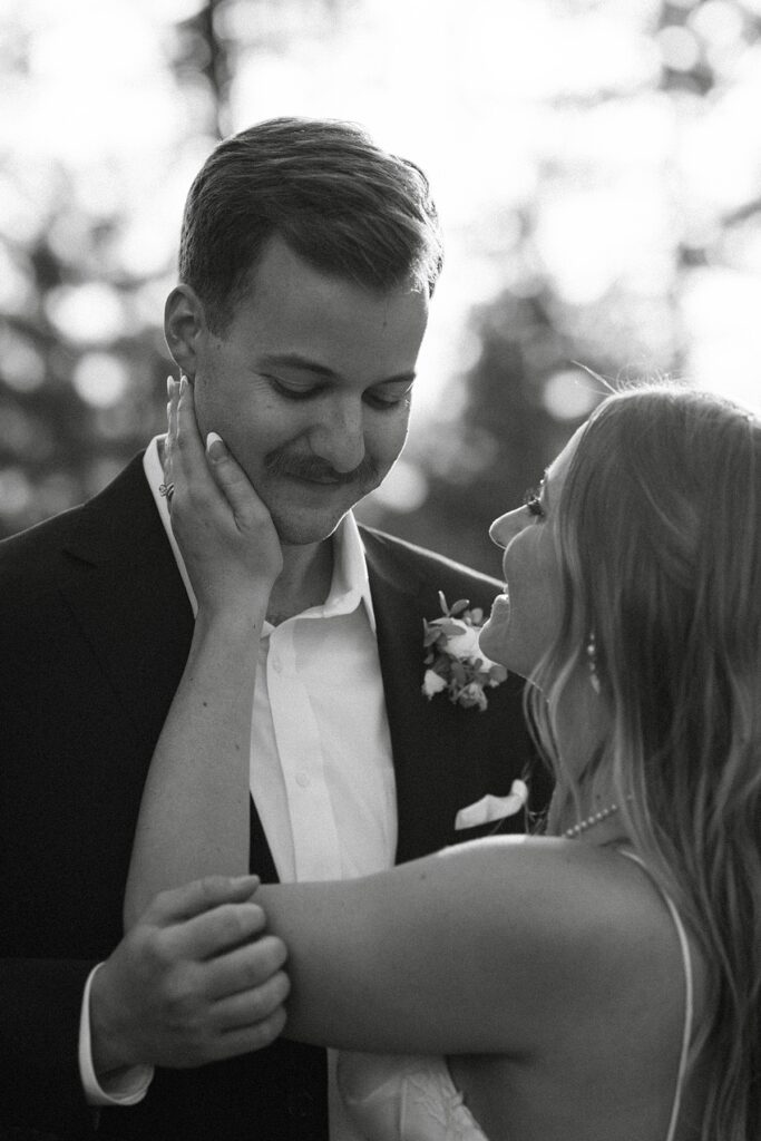 bride and groom portraits. logan schoals elopement. lake tahoe wedding elopement photographer videographer. 4JOY media
