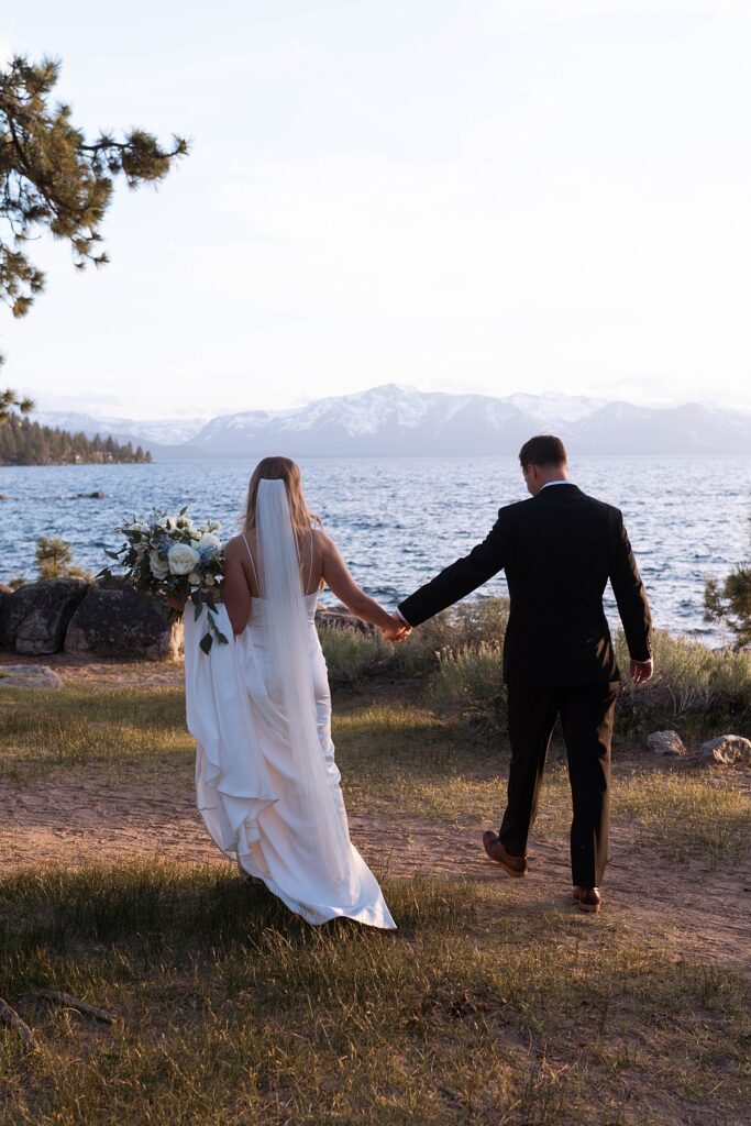 bride and groom portraits. logan schoals elopement. lake tahoe wedding elopement photographer videographer. 4JOY media