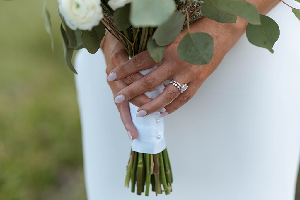 bridal bouquet. Plumpjack inn Truckee Palisades Lake Tahoe Wedding photographer videographer