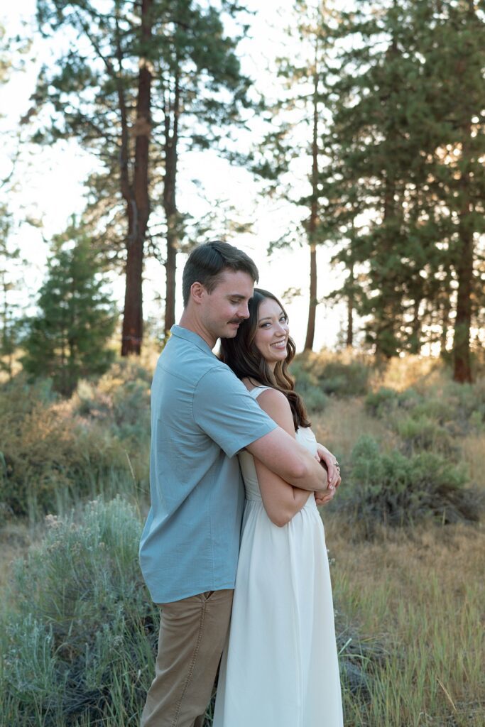 Lake Tahoe photographer captures couple in Zephyr Cove Meadow