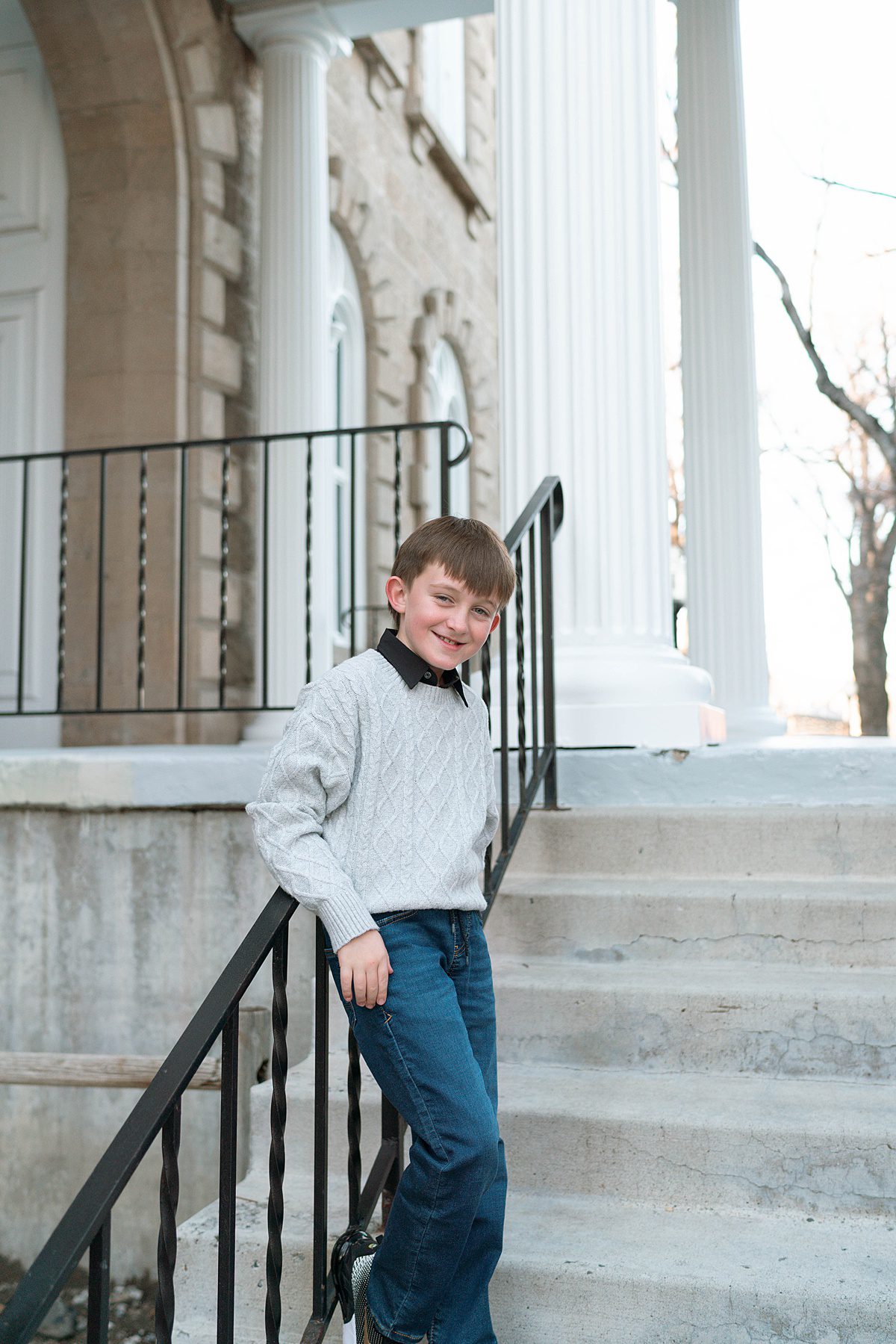 Downtown Carson City Nevada Family Session Urban style photos captured by Lake Tahoe wedding photographer
