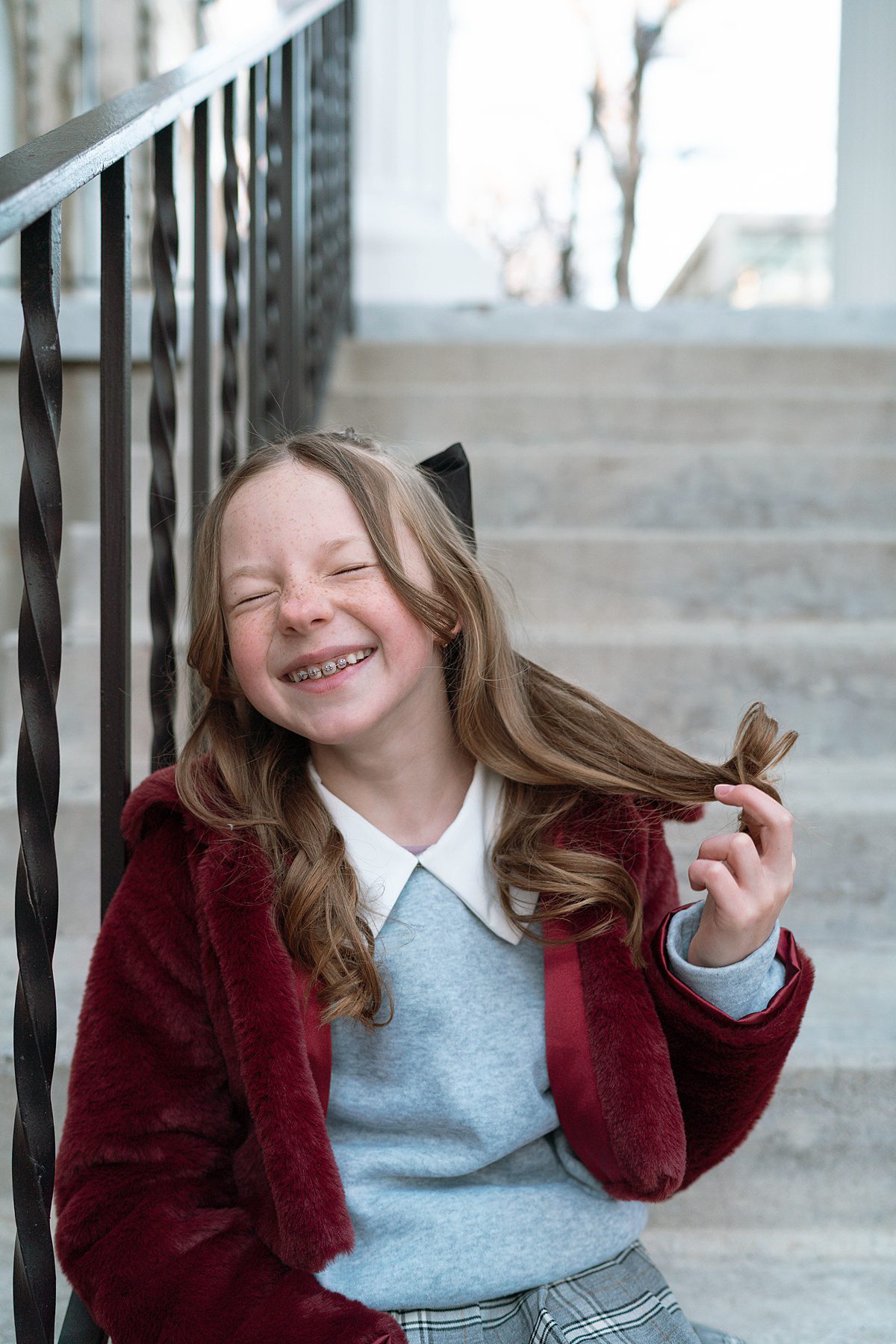 Downtown Carson City Nevada Family Session Urban style photos captured by Lake Tahoe wedding photographer